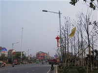 湖南汨罗201线中国结景观亮化3