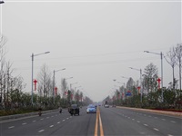 湖南汨罗201线中国结景观亮化8